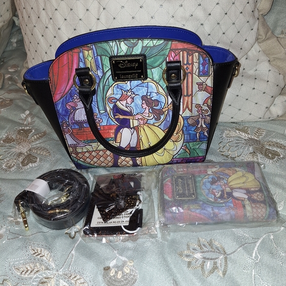 Loungefly: Crossbody Purse, Wallet, and Card Holder - Picture 10 of 16